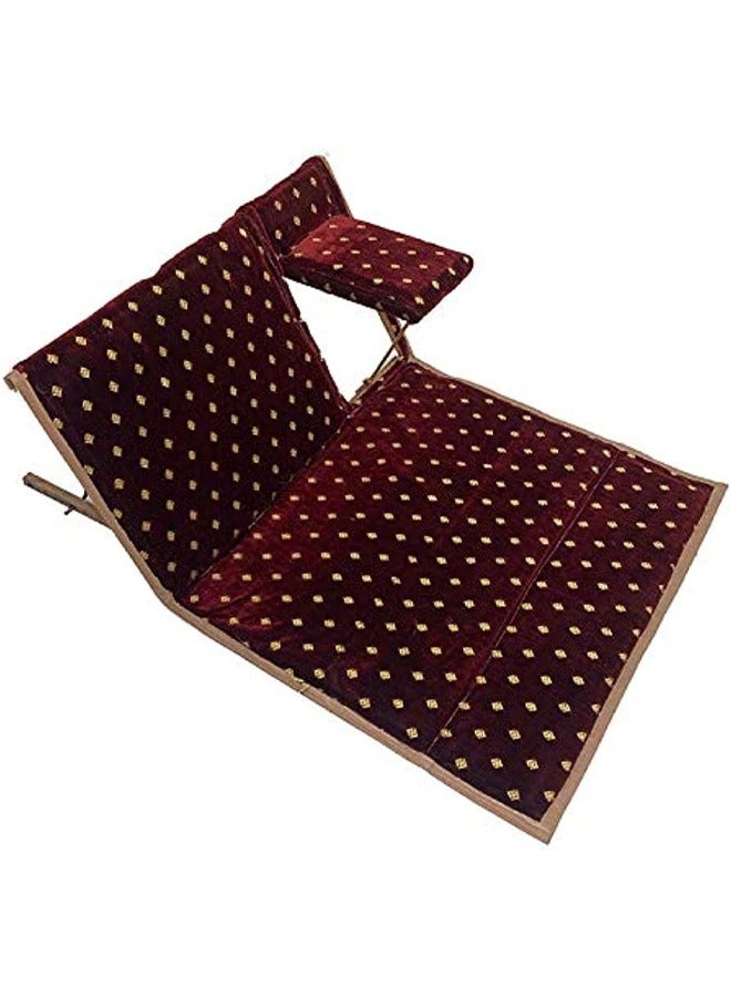 كادي ون كرسي أرضي قابل للطي مع مسند ظهر قابل للتعديل، مثالي للرحلات والتخييم والنزهات والاستمتاع بالهواء الطلق - Image 1