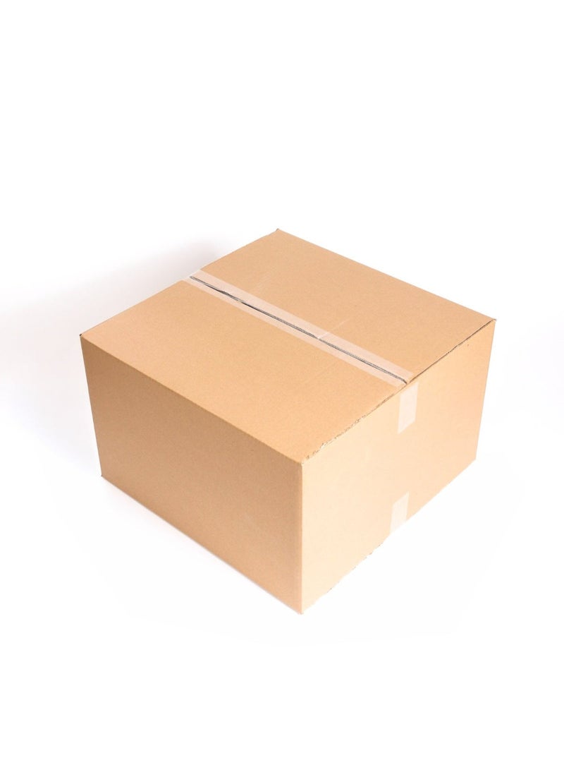[2 Boxes] Heavy-Duty Cardboard Boxes for Shipping, Moving, and Storage (Dimensions: 52 × 52 × 32 cm) - Image 2