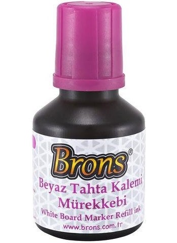 Brons Whiteboard Marker Ink Pink 30 cc 