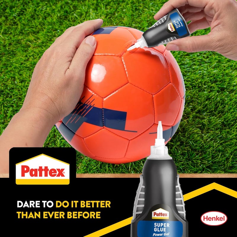 Pattex Super Glue Power Gel Control, Flexible Super Glue Gel, Superglue With Non-Drip Formula For Vertical Applications, Clear Glue With Precise Nozzle, 1x3g - Image 4
