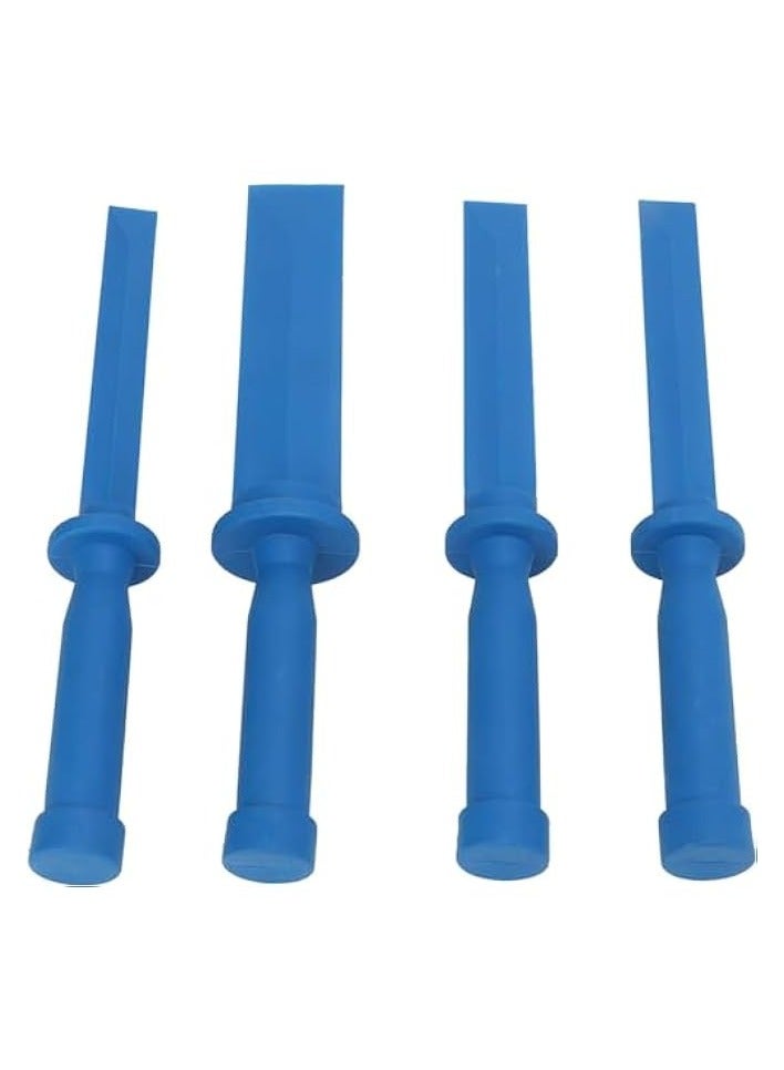 PROMASS Nylon Plastic Chisel Set, Nylon Plastic Chisel Set Universal Scraper Remover Tool Kit for Adhesive Caulk and More  - Image 1