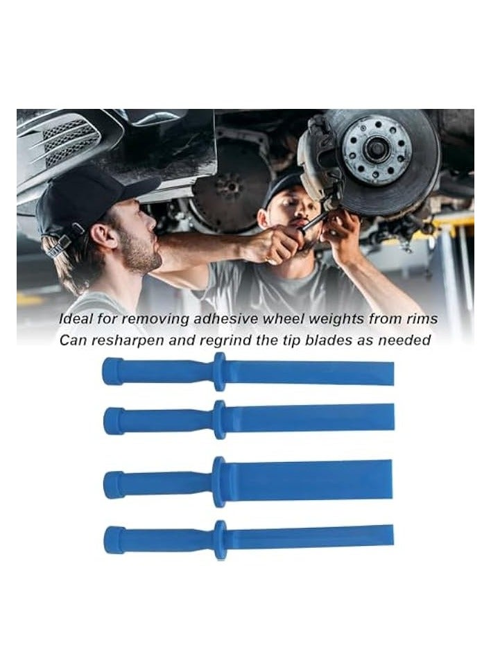 PROMASS Nylon Plastic Chisel Set, Nylon Plastic Chisel Set Universal Scraper Remover Tool Kit for Adhesive Caulk and More  - Image 5