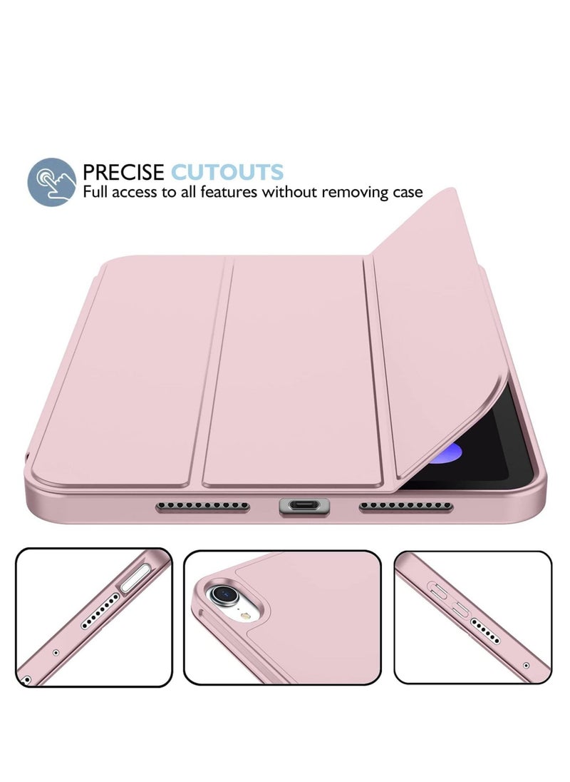 JAJEEK New Smart Case with Pencil Holder Compatible with iPad Mini 7 – Tri-Fold Smart Case with Soft TPU Back, Auto Wake/Sleep, Dustproof & Anti-Fingerprint, Heavy Duty Protection, Ultra-Slim & Lightweight - Image 3