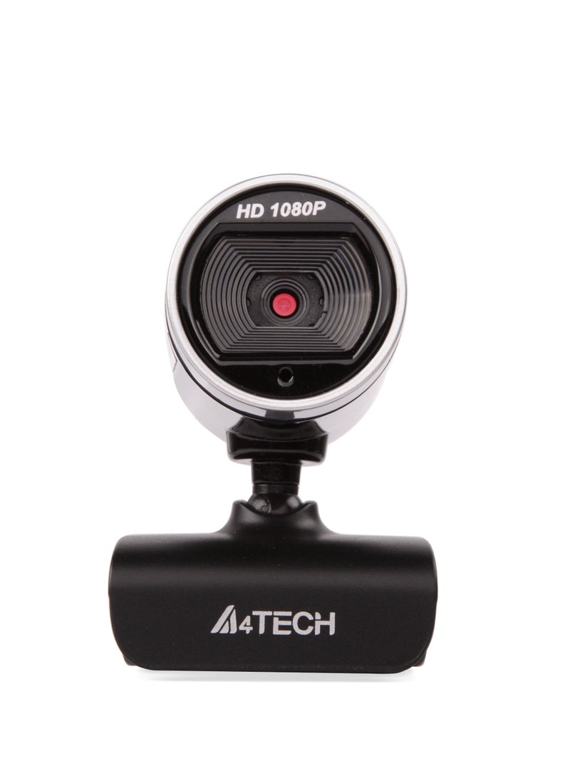 إيه 4 تيك كاميرا ويب 1080 بكسل عالية الدقة PK-910H، دوارة 360 درجة، ميكروفون عالي الدقة، 1920*1080 بكسل، للكمبيوتر الشخصي، أسود  - Image 4