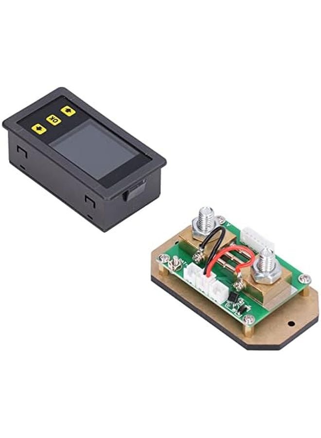 مقياس متعدد رقمي بشاشة LCD ملونة لقياس الجهد والتيار ودرجة الحرارة مع حماية من التحميل الزائد - Image 4