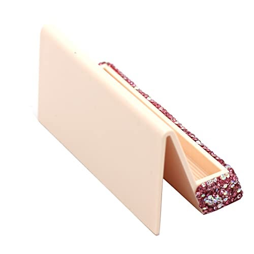 Bestbling Bling Rhinestone Crystal Business Card Holder for Desk Business Card Display Stand Desktop Business Card Holders (Pink) - Image 5