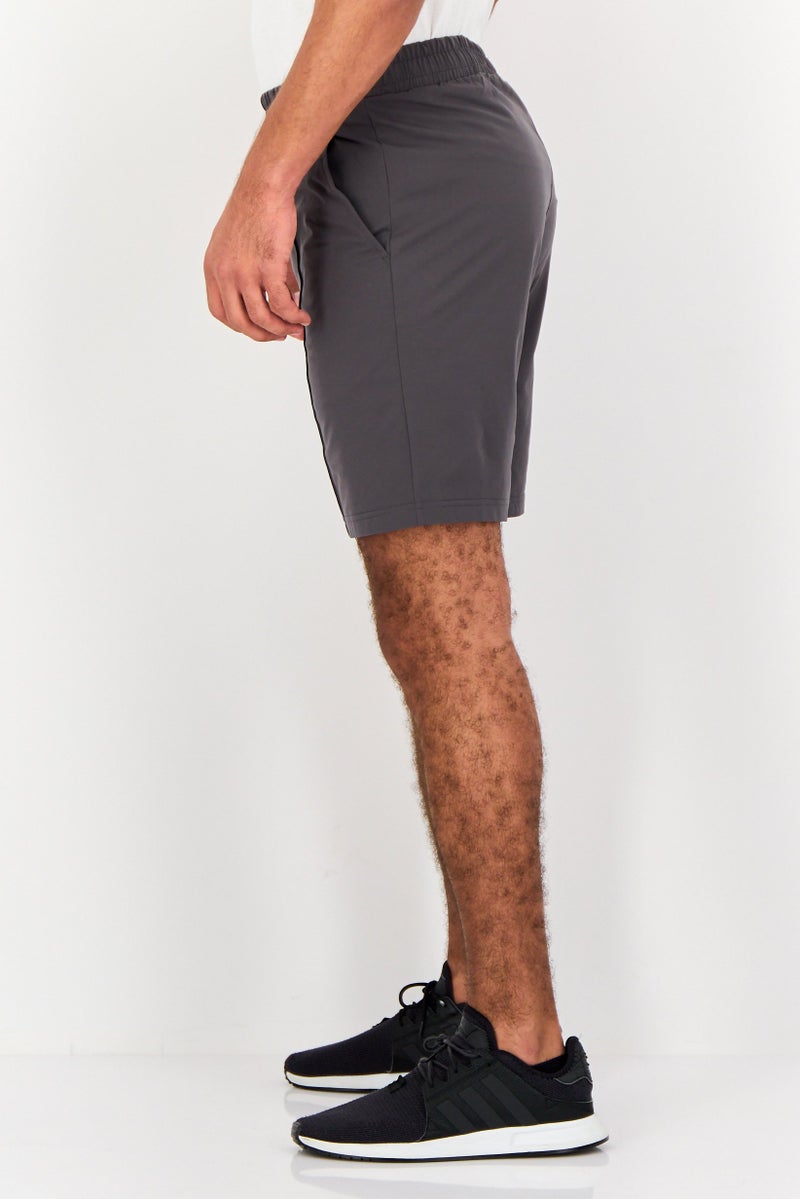 RBX Men Sportswear Fit Outdoor Shorts, Dark Grey - Image 4