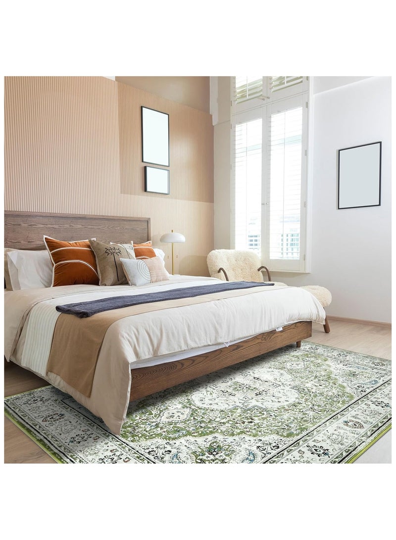 آنا سجادة كريستالية مقاومة ومتينه للمنازل بمقاس 80*120 سم - Image 4