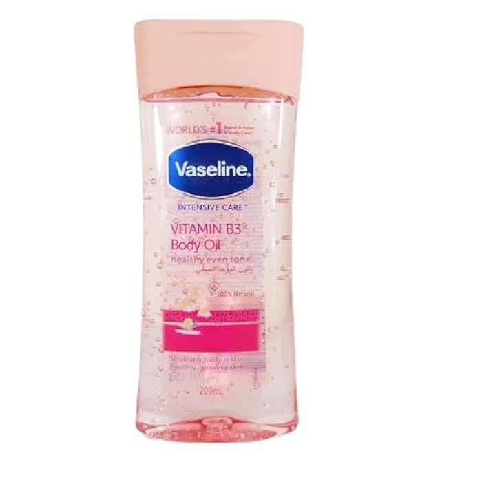 Vaseline Intensive Care Vitamin B3 Body Oil 200ml - Image 1