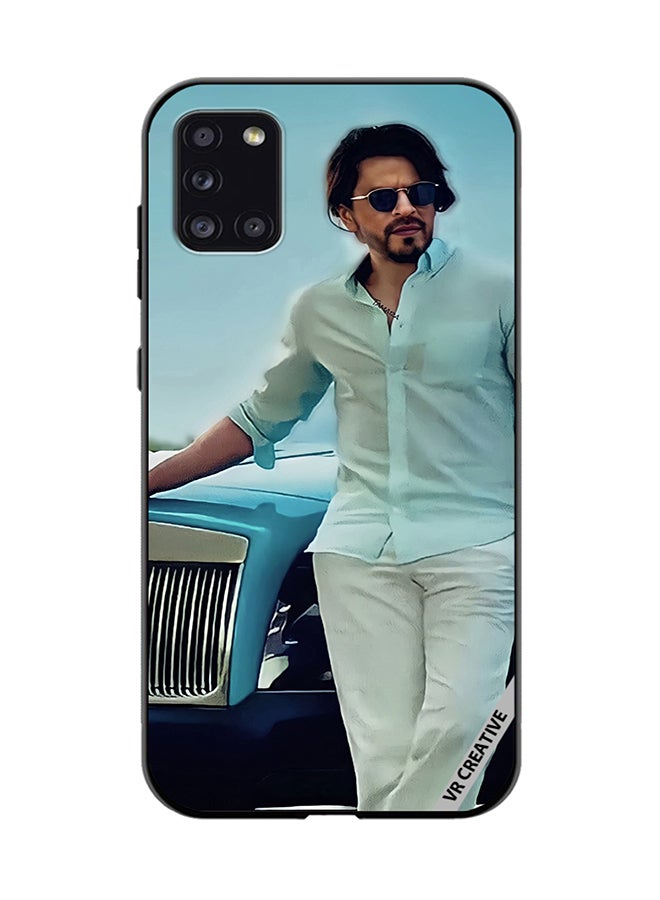 VR CREATIVE Protective Case Cover For Samsung Galaxy A31 Bollywood Actor Shahrukh Khan Design Multicolour - Image 1