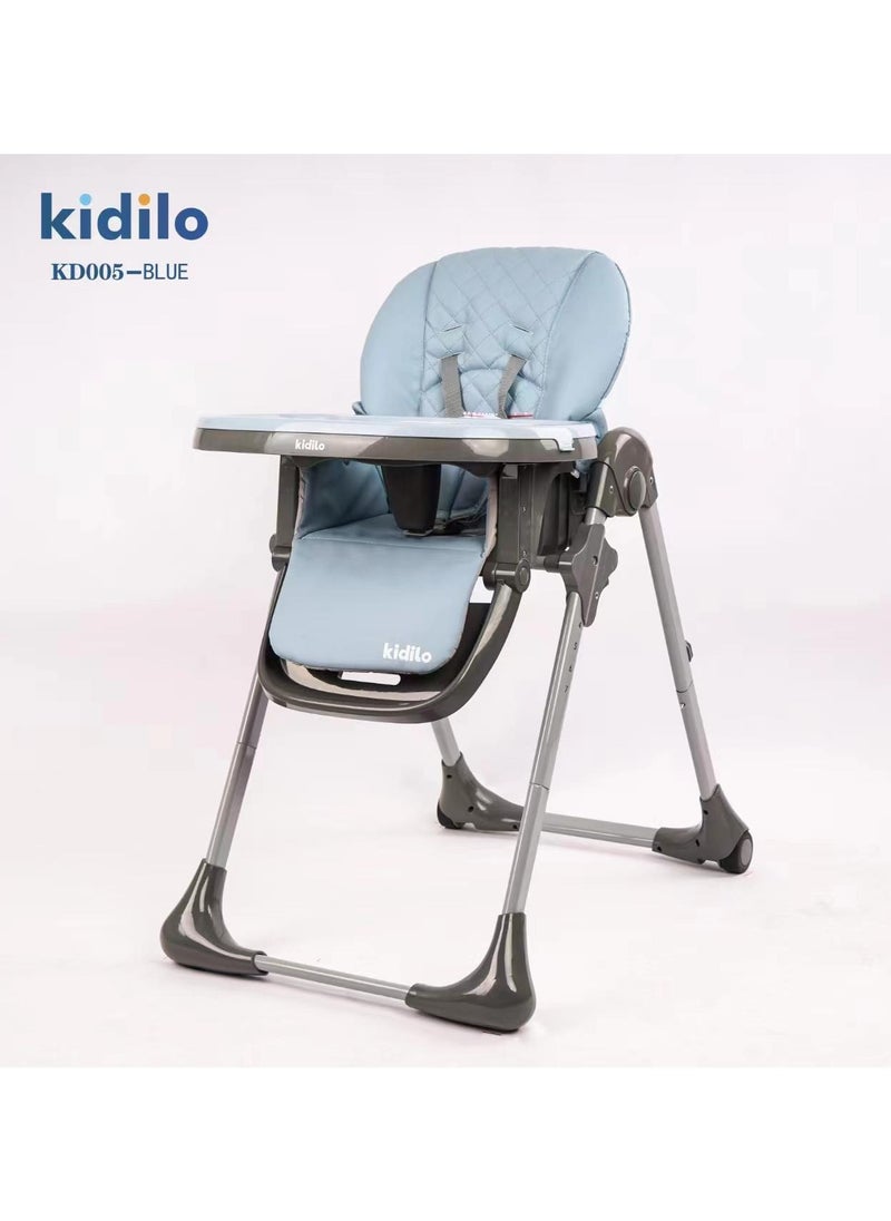 Kidilo - Multi Functional, Sitting, Lying Baby Dining Chair Foldable Children's Baby Chair Household and Toddler Dining Chair - Image 1