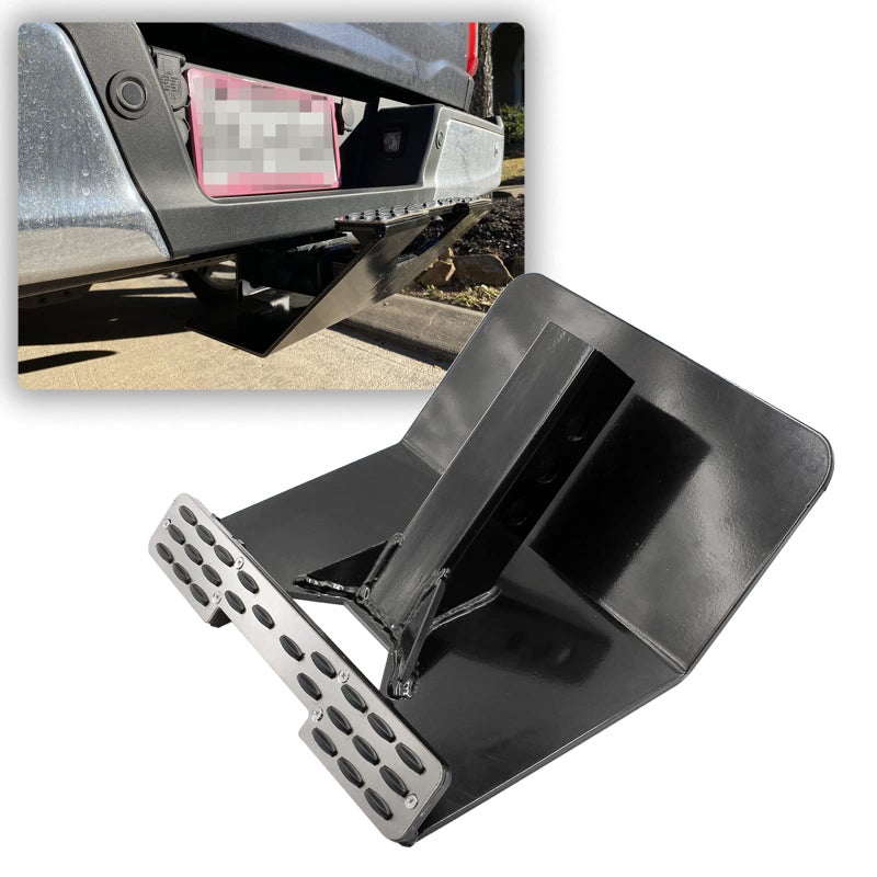 LOSTAR Black Universal Hitch Skid 4-in-1 tool Fits Most 2" Receivers - Image 1