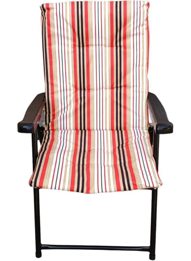 GO2CAMPS Foldable Camping Chair with Cusion Premium Quality | Beach Chair | Garden Chair | Fishing Chair | Travel Chair | Picnic Chair - Image 3