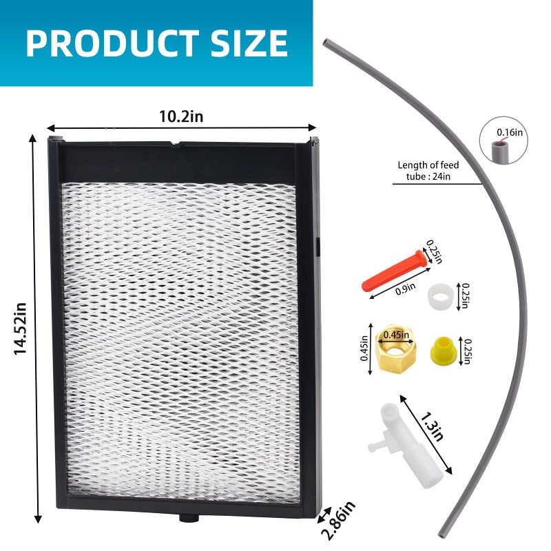 URYKEC 4750 Home Humidifier Maintenance Kit, No. 35 Water Panel Humidifier Replacement Filter, Fits for Aprilaire Whole Home Humidifier Models: 700, 700A, 700M, 760, 760A, 768 - Image 2