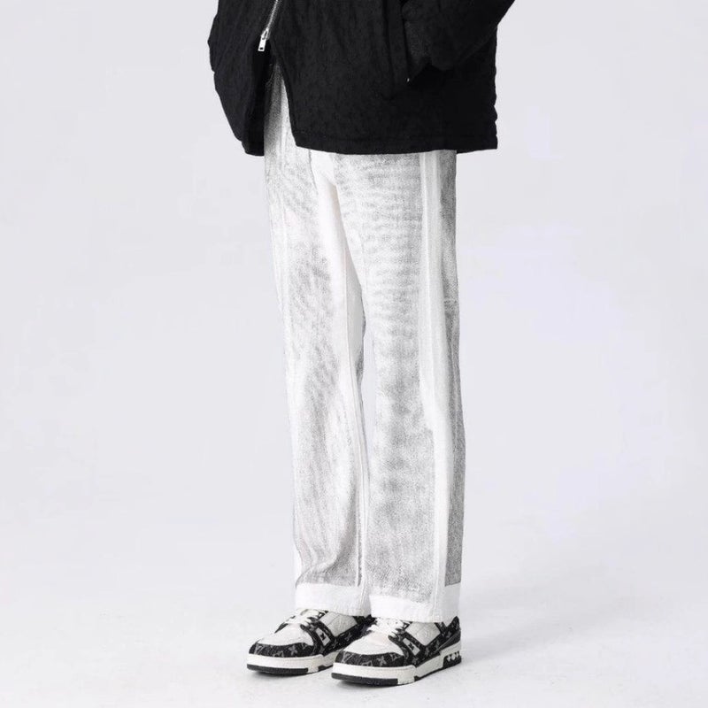Unisex Classic Denim Jeans Loose Fit Daily Outdoor Wear - Image 3