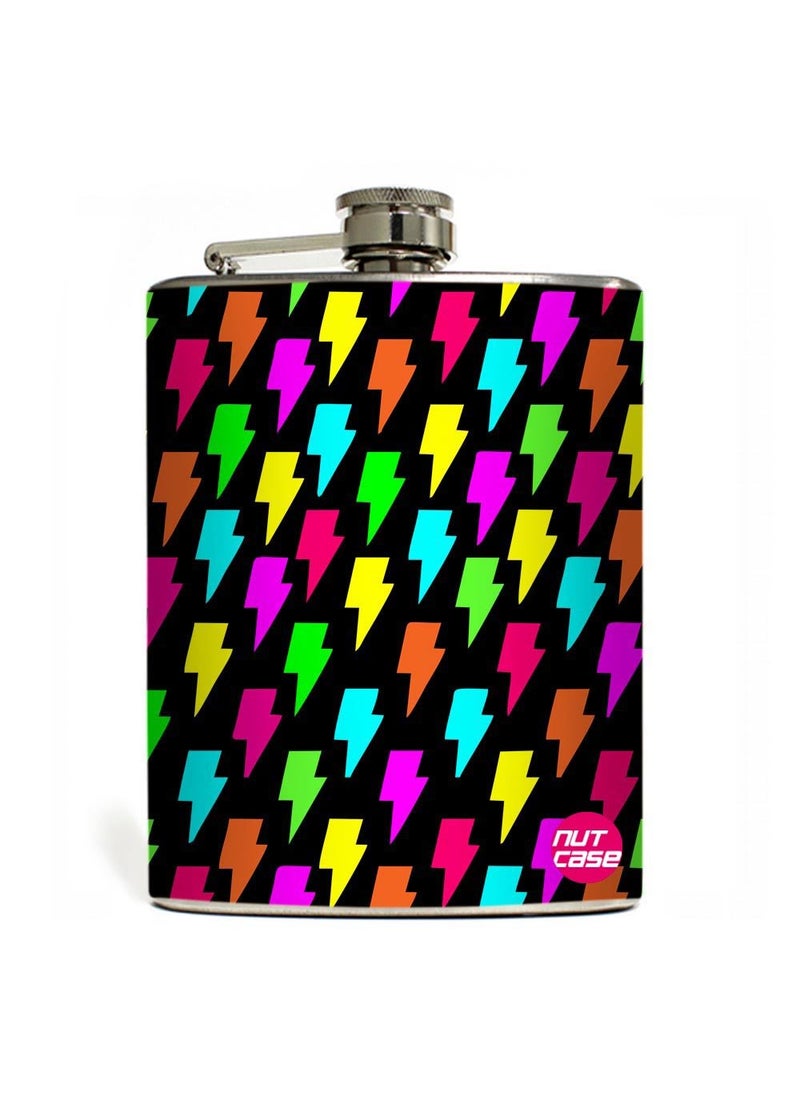 Nutcase Designer Hip Flask 7 Oz Nutcase Falling Arrows 