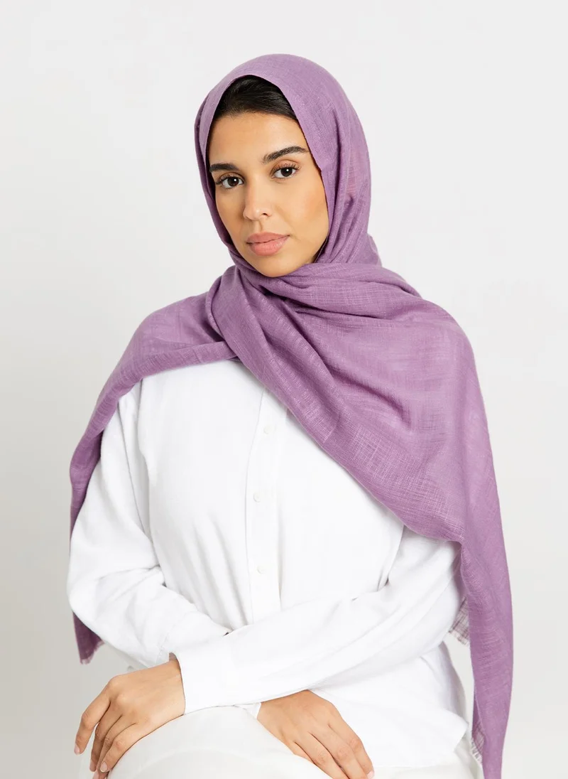 Kaafmeem Lilac - Cotton Flam Tarha