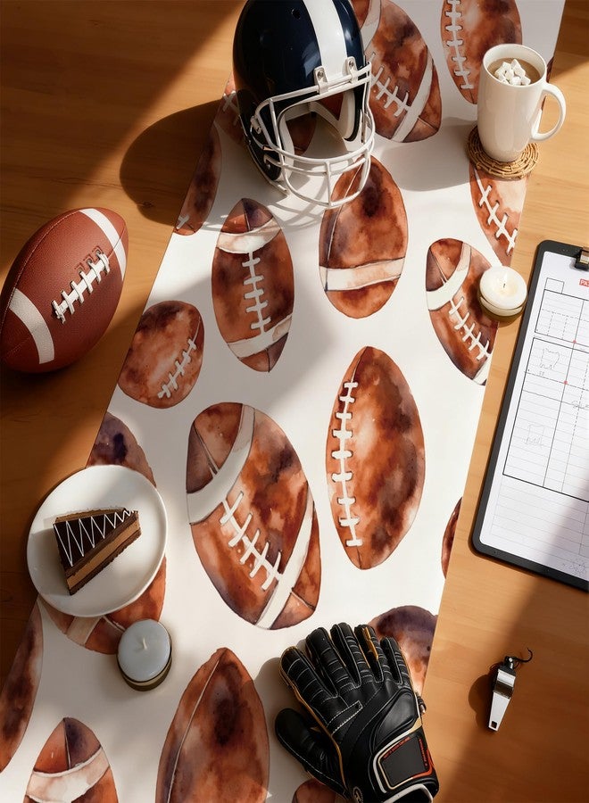 OHOME زينة حفلات كرة القدم - مفرش طاولة على شكل كرة قدم - Image 4