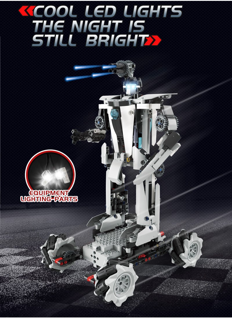 Generic - 2 Ways Control STEAM 600+ Pcs 4 in 1 DIY Building Block Set Toys of STAR HUNTS - Image 1