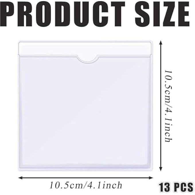 rayihni 13 Pieces Car Permit Holder, Permit Holder for Car Windscreen, Windshield Card Holder, for Car, Van, Caravan Windscreen, Photos, Passport, Business Cards. - Image 3