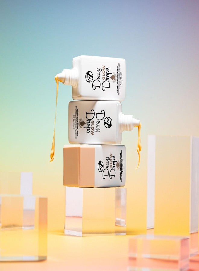 W7 Dewy Glow Drops - Liquid Highlighter Drops For Glowing Skin & A Radiant Finish - Image 4