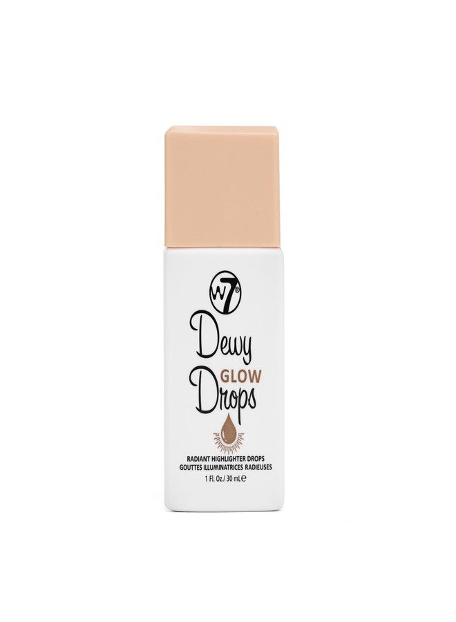 W7 Dewy Glow Drops - Liquid Highlighter Drops For Glowing Skin & A Radiant Finish - Image 1
