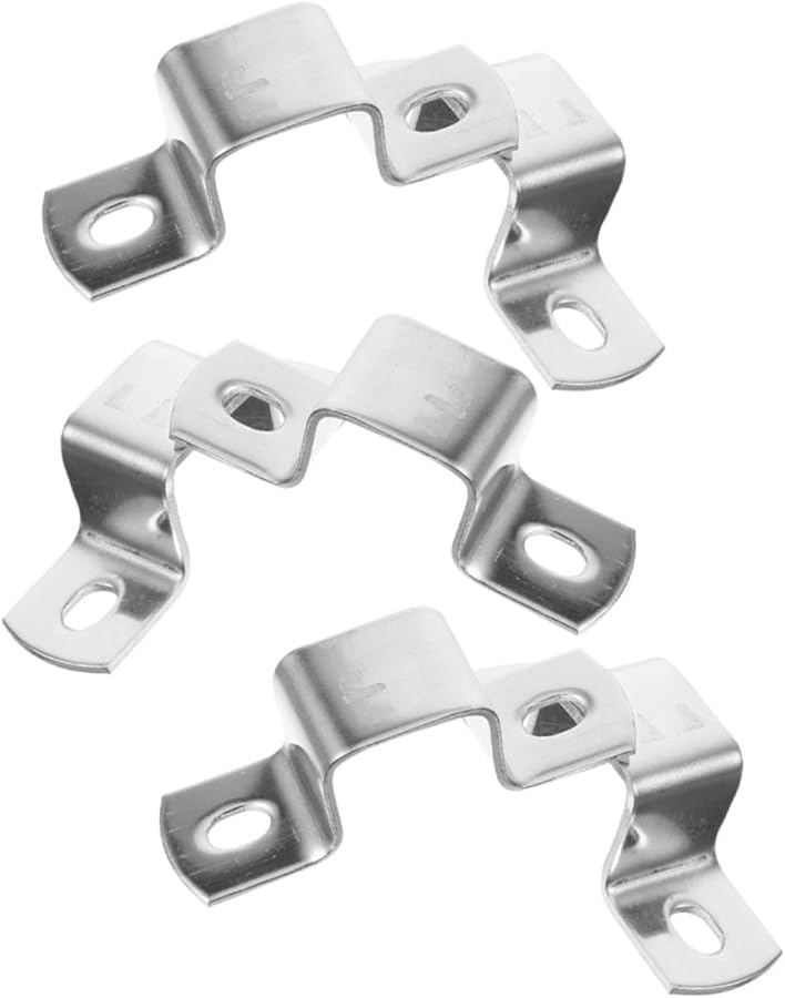 6 قطع من مشابك أنبوب U الثقيلة للتثبيت الآمن للخراطيم والأنابيب والأنابيب - Image 1