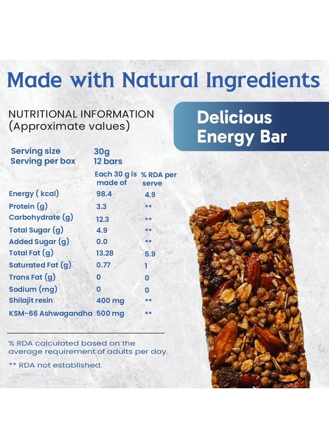 benefic بار الطاقة شيلجيت من بينيفيك | 100% طبيعي | بدون سكر مضاف | بدون نكهات أو ألوان أو مواد كيميائية | شيلجيت هيمالايا النقي - Image 3