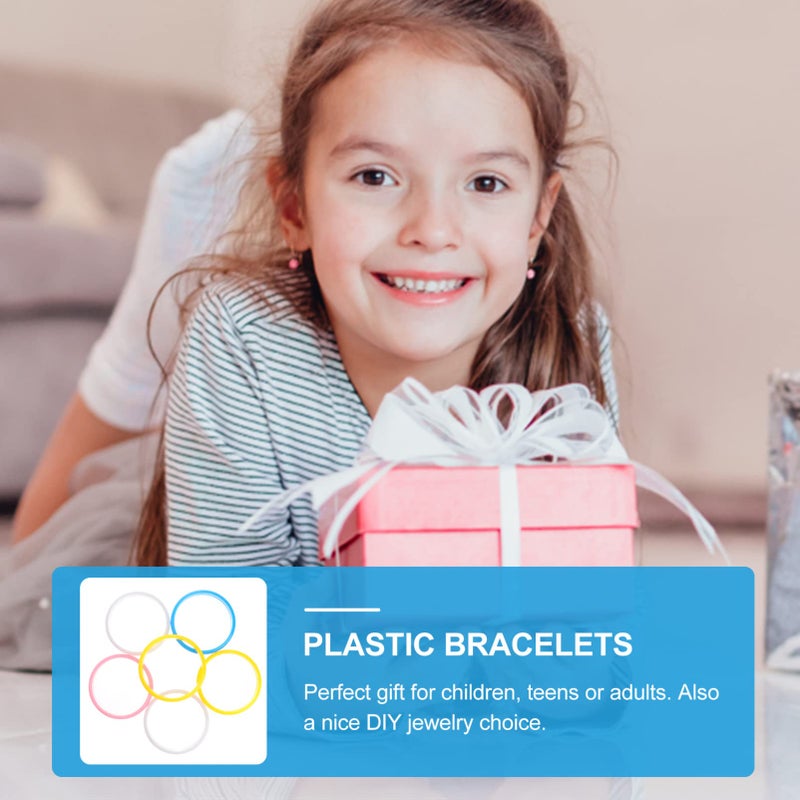 BESTOYARD أساور بلاستيكية من 6 قطع - Image 5