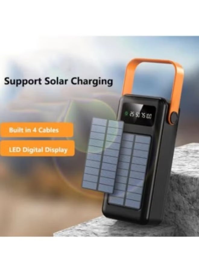 Dinex DENX DX438 80000mAh Solar Power Bank with LED Light and Smart Protection - Image 2