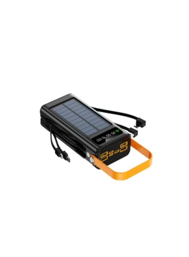 Dinex DENX DX438 80000mAh Solar Power Bank with LED Light and Smart Protection - Image 3
