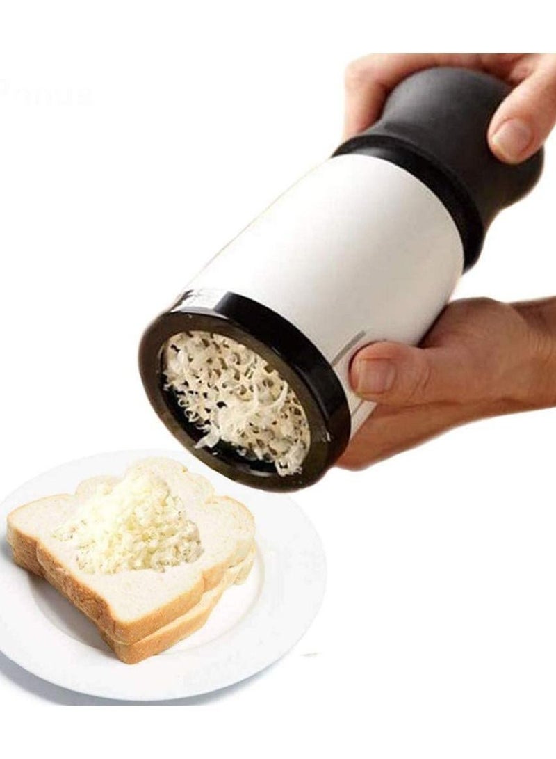 NIBEMINENT Stainless Steel Cheese Slicer with 2 Sharp Blades, Kitchen Tool Good Helper for Grate Cheese, Butter, Vegetables, Bread Grater, - Image 2