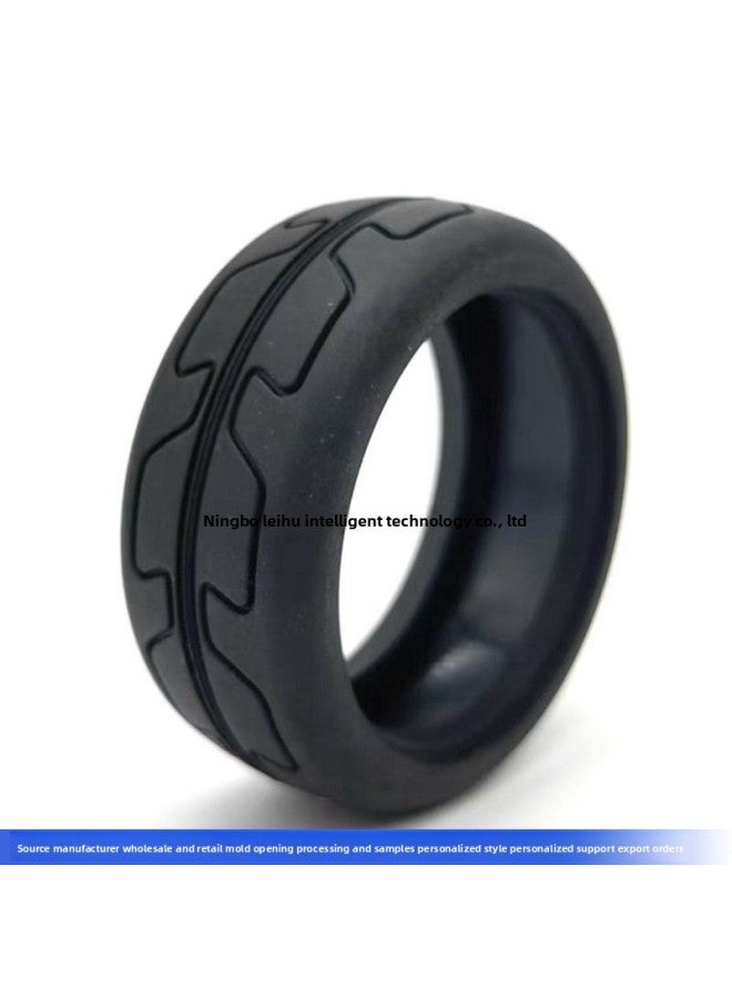 1:10 RC Remote Control Car Model Car Road Tire Tire Skin Wear-resistant Non-slip Flat Sports Car Racing Street Tire 
