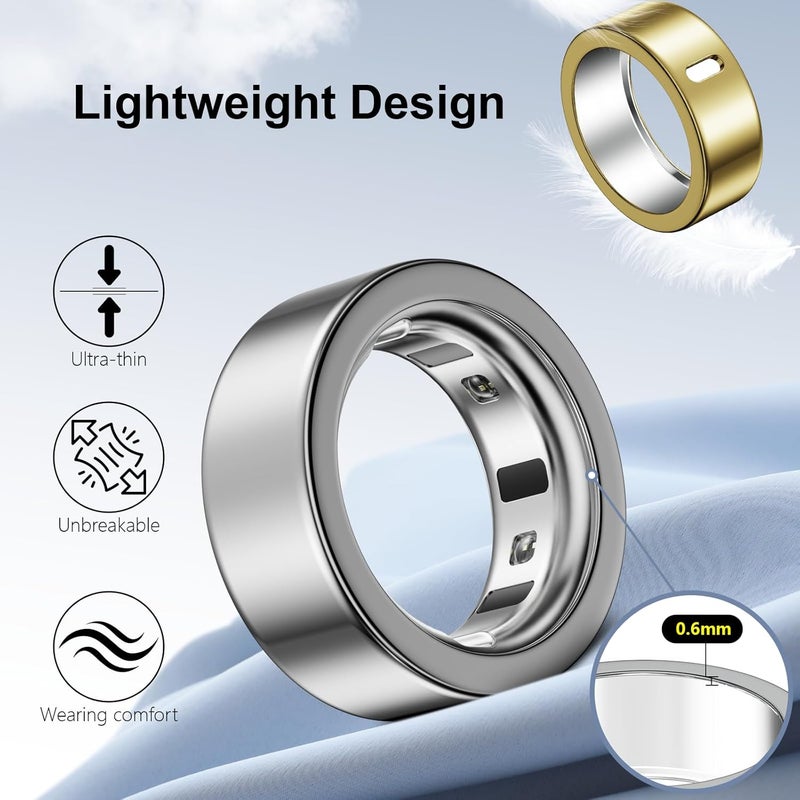 Hexasider 5 Pack Ring Cover Compatible with Oura Ring Gen 4/Oura Ring Gen 3 Horizon/Heritage, Abrasion-Resistant TPU Case for Oura Ring Protector Accessories for Oura Size 12 - Image 5