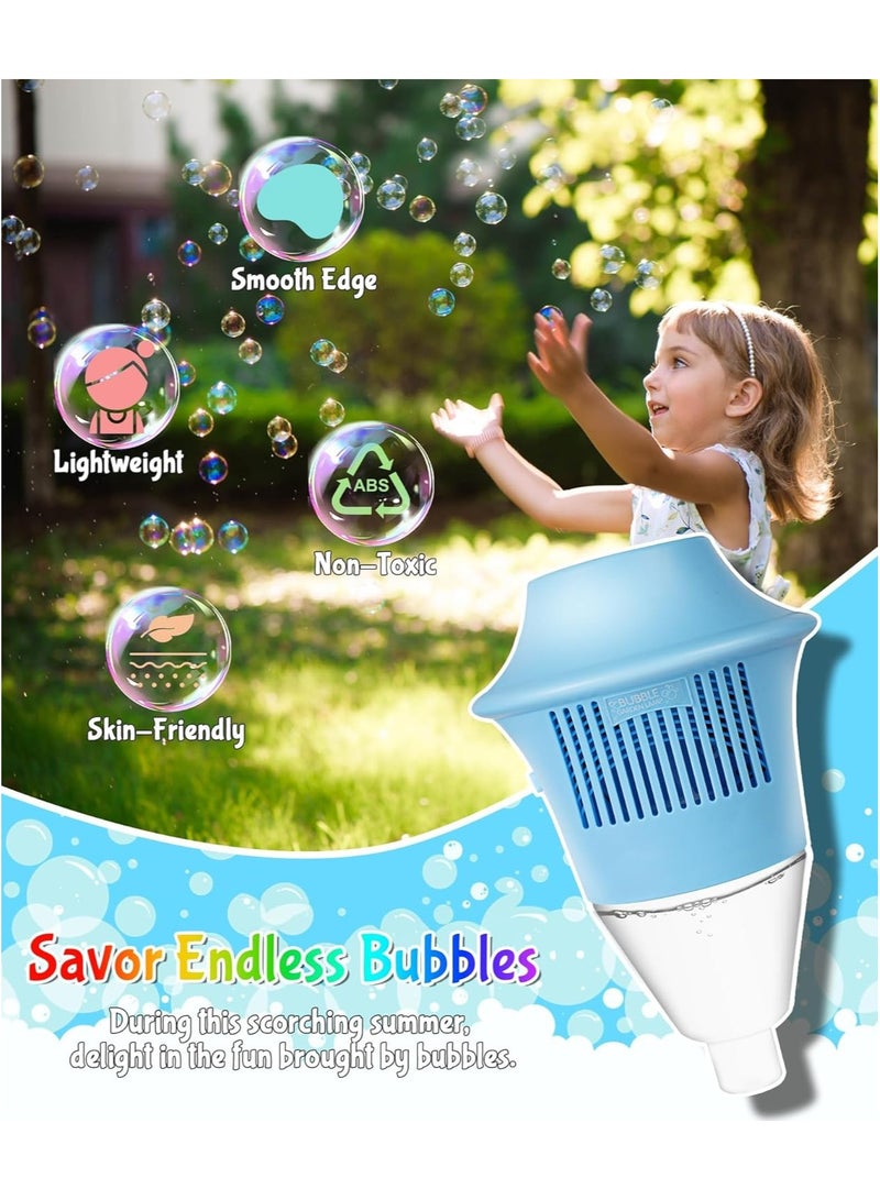 RATSAW Bubble Machine with Light for Kids Automatic Height 47" Vertical Bubble Maker Battery Operated (Excluding Battery) Bubble Blower Outdoor Summer Toys for Birthday Party Wedding - Image 3