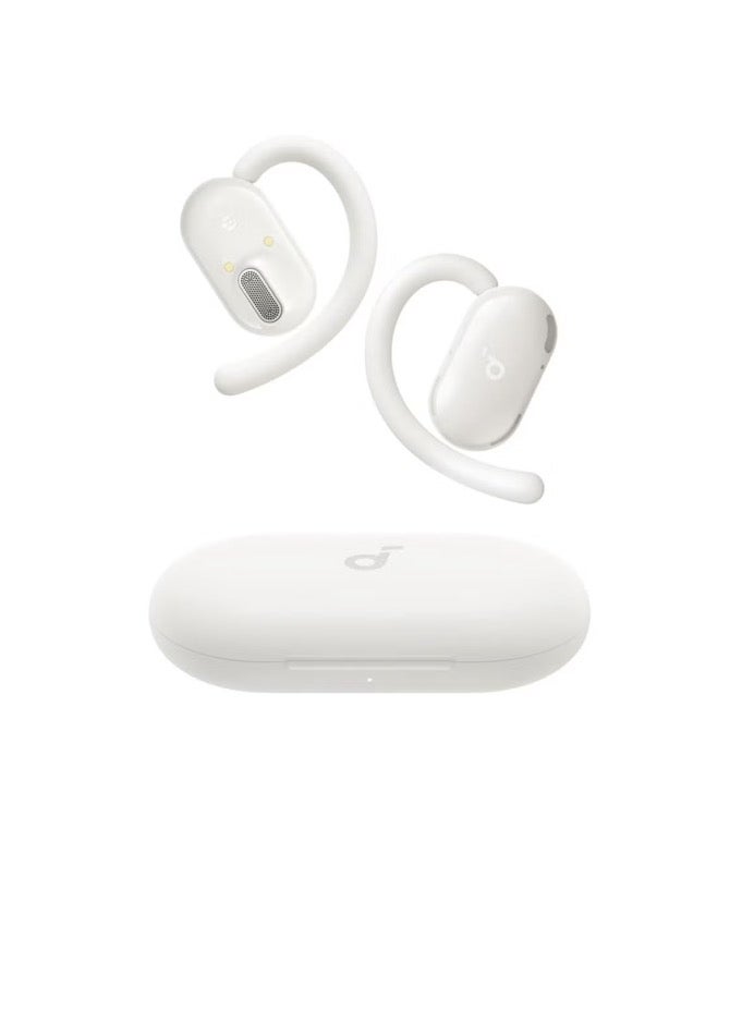 V20i by Anker Open-Ear Headphones, Adjustable Ear Hooks, Ultra-Comfort, Snug Fit, Powerful Sound, Clear Calls, IP55, LED Lights, 8H-36H Playtime, Bluetooth 5.4 Earbuds, Multipoint Connection White - Image 1