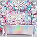 THAWAY In My Birthday Era Decorations Music Birthday Decorations Popular Singer Theme Party Supplies for Girls Pink Purple Balloon Arch Friendship Bracelet Garland Backdrop Cake Toppers Hanging Swirls - Image 3