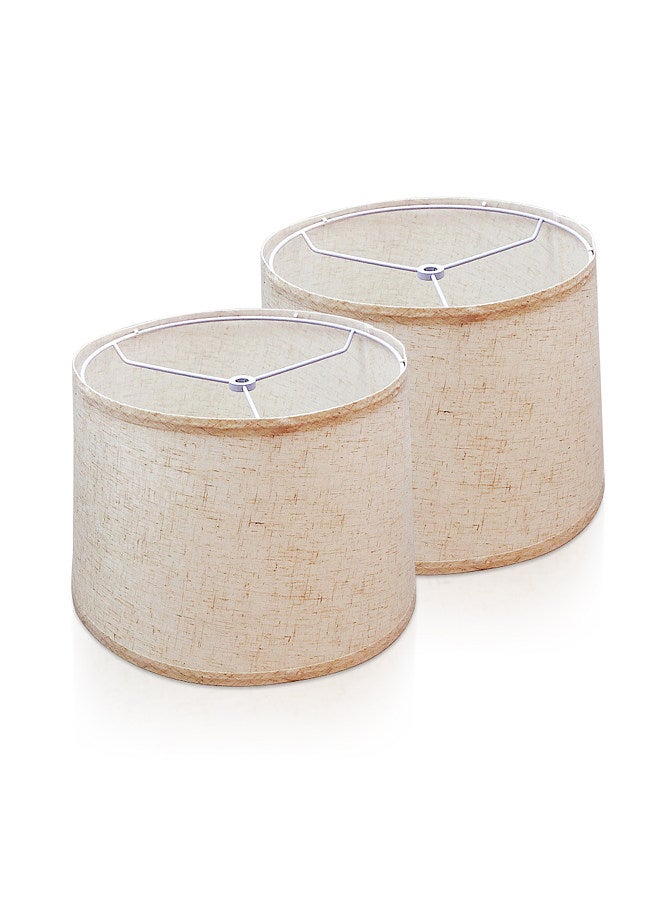 Removable Folding Linen Lampshade Cowl DIY Homemade Table Lamp Accessories for Table Floor Light Bedside  - Image 1