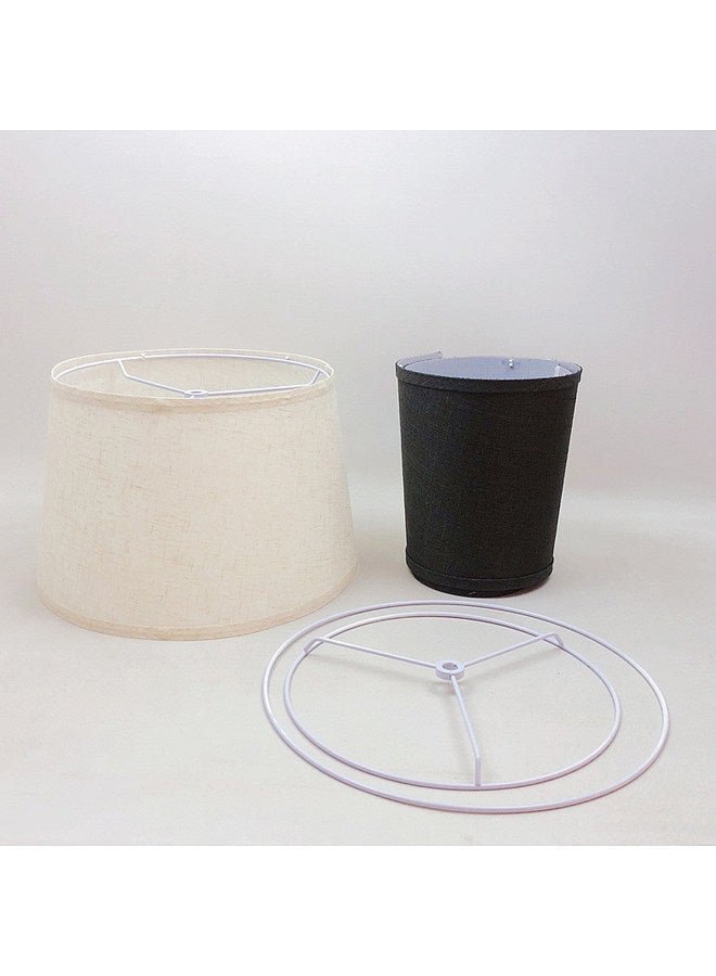 Removable Folding Linen Lampshade Cowl DIY Homemade Table Lamp Accessories for Table Floor Light Bedside  - Image 2