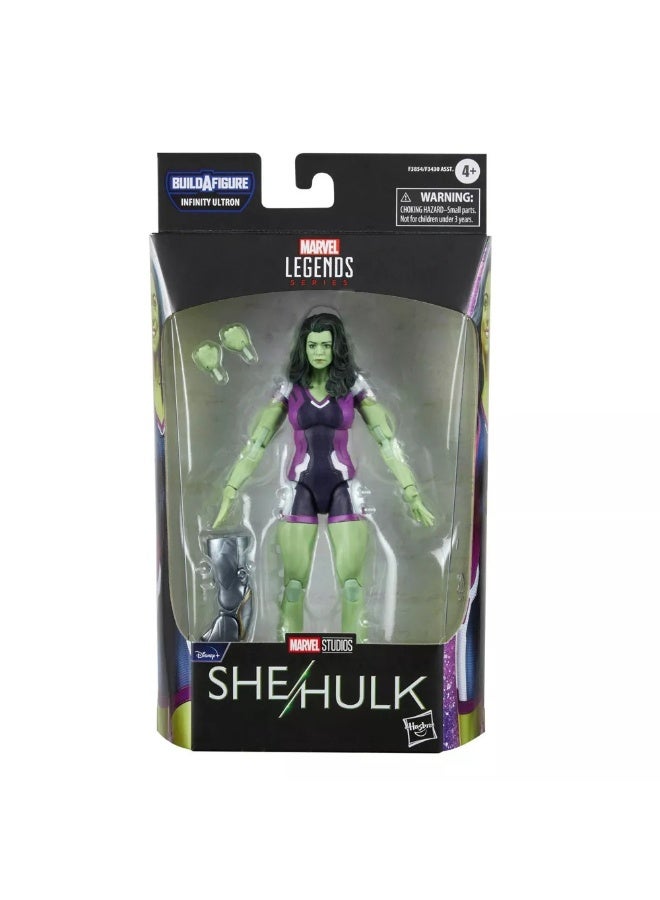 Hasbro Toys مجموعة مارفل ليجندز - شخصية شِي هالك القابلة للبناء - Image 5
