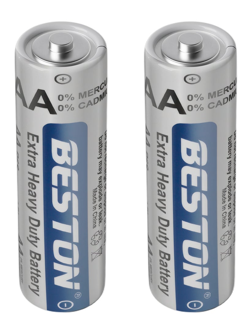 BESTON Heavy Duty Zinc Carbon Pen Batteries Extra R6S AA BP2