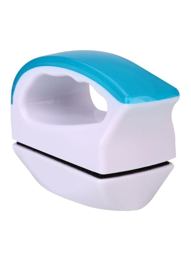 NIBEMINENT Magnetic Aquarium Cleaning Brush White/Black - Image 1