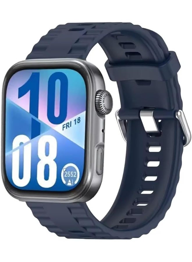 Premium Silicone Strap For Huawei watch Fit 4 | Fit 3 | Fit 4Pro Original Watch Bracelet Correa Replacement Sport Watchband For Huawei watch Fit4 | Fit3 Fit4 Pro Band - Image 1