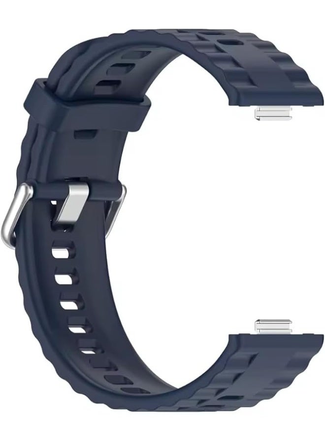 Premium Silicone Strap For Huawei watch Fit 4 | Fit 3 | Fit 4Pro Original Watch Bracelet Correa Replacement Sport Watchband For Huawei watch Fit4 | Fit3 Fit4 Pro Band - Image 2