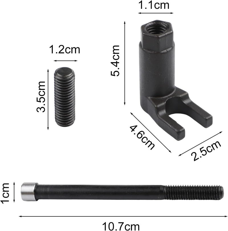 Diesel Injector Removal Tool Kit – 3 Piece Carbon Steel Injector Puller Set for Efficient Disassembly of DieselInjectors, Compatible with Multiple Engine Models - Image 4