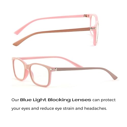 Readerest Blue Light Blocking Glasses – Thin Reflective Lens, Anti-Glare Computer Eyeglasses, UV Protection, Eye Strain Relief - Image 3