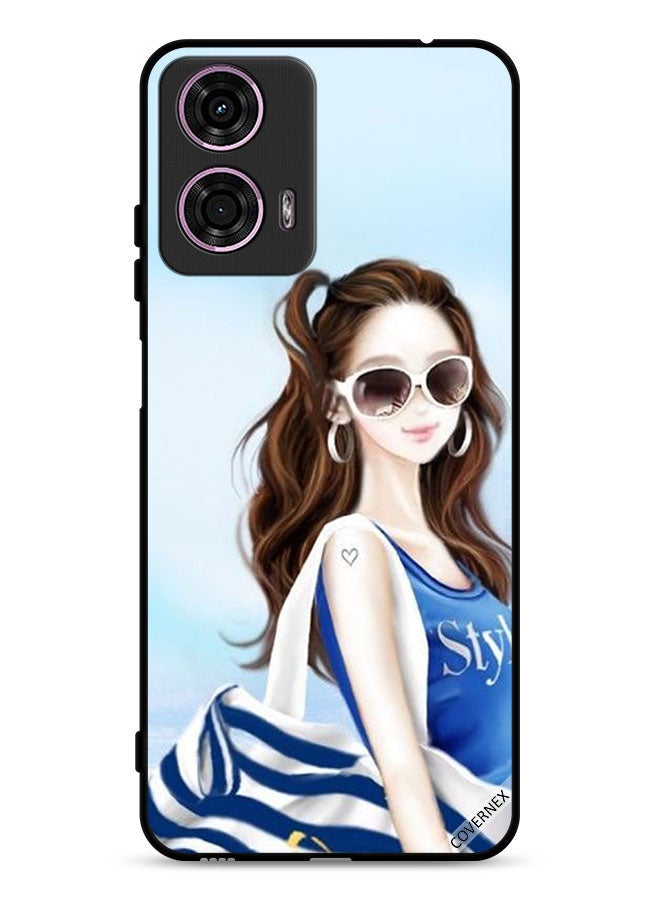 Covernex Motorola Moto G24 4G Protective Case Cover Style Shirt - Image 1