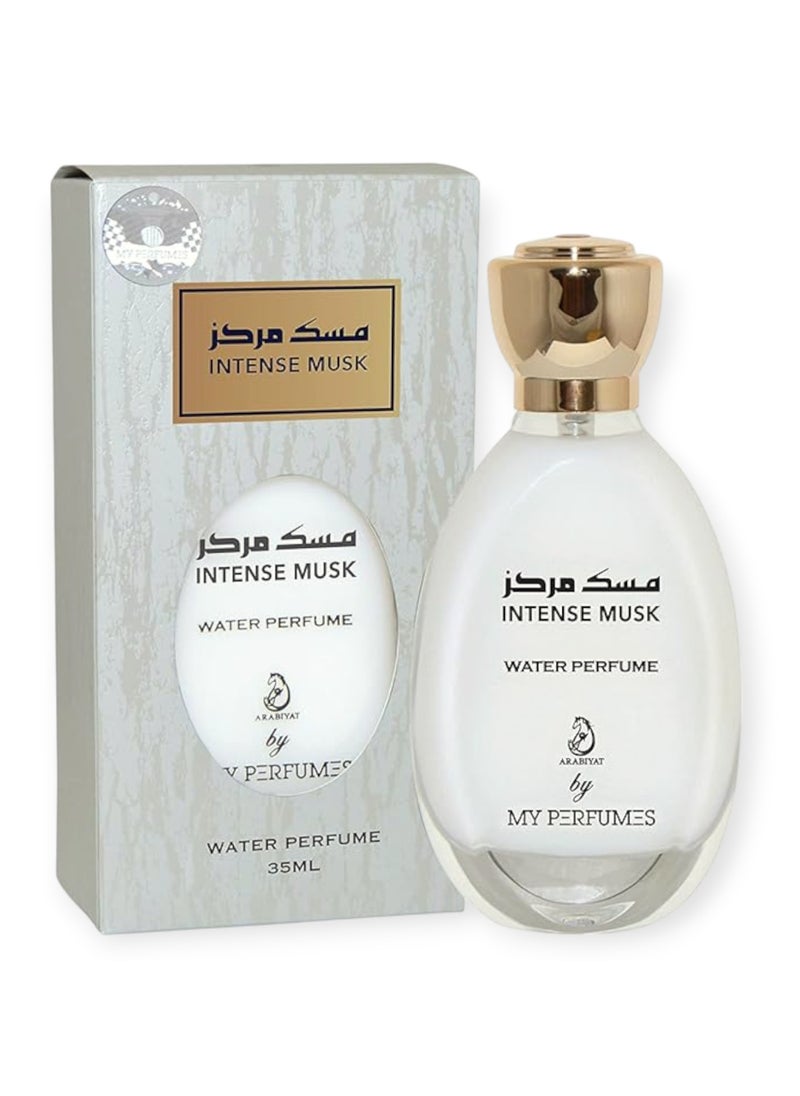 MY PERFUMES - My Perfumes INTENSE MUSK from ARABIYAT Non Alcoholic Halal Perfume for Men and Women 35ml - Image 1