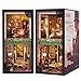 CUTEBEE Book Nook Kit DIY Miniature House Dollhouse Kit for Adult and Teens Booknook Bookshelf Decor Alley Model Build with LED Light Gifts for Family and Friends - Image 2