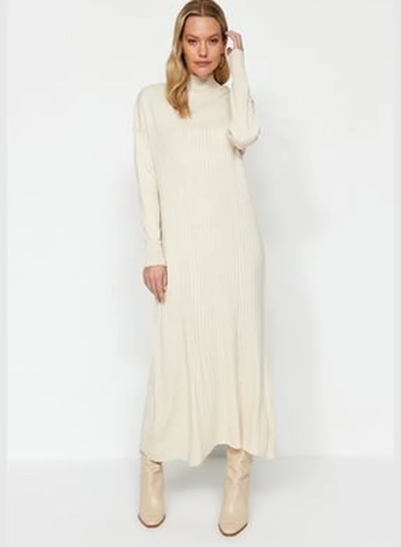 trendyol Ribbed Knit Dress